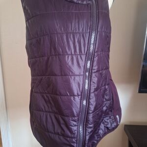 Reebok Women's Deep Purple Quilted Vest